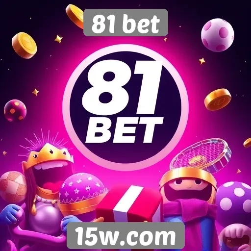 Variedade de jogos disponíveis na 81 bet